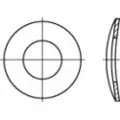 Toolcraft 1060528 Fjederskive Indvendig diameter: 4.3 mm DIN 137 Rustfrit stål 1000 stk
