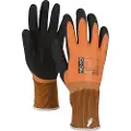 OX-ON Flexible Supreme 1611, 100% vandtæt handske, sublimt greb, dobbelt latex-belægning str.08 - (12 par)