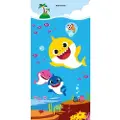 MCU Baby Shark Badehåndklæde - 70x140 cm
