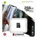 Kingston Canvas Select Plus - Flashminnekort - 256 GB - A1 / Video Class V30 / UHS Class 3 / Class10 - microSDXC UHS-I