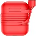 Baseus case 2in1 strap strap for Apple Airpods case Red universal