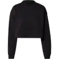 Urban Classics Cropped Oversized High Neck Crew Collegegenser