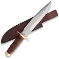 Marbles Stacked Leather Bowie
