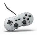 8Bitdo SN30 Pro USB Gamepad Gray Edition - Wired Controller - Nintendo Switch