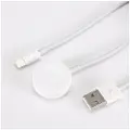 24hShop 2i1 Lader - Apple klokke og iPhone Mobiltelefon