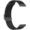 24hShop Metallklokkerem 22 mm - Svart