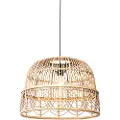 QAZQA Oriental Hengelampe Rattan 44 cm - Michelle