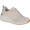SKECHERS for woman. 155616 Sneakers Billion - Subtle Spots off-white (35), 3 to 5 cm, Laces, Casual, Imitation leather