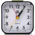 24hShop Analog Vekkerklokke Svart