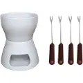 24hShop Sjokoladefondue sett 4 gafler