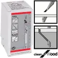 Bosch clean for Wood T 101 B - Stikksagblad - for plast, kartong, kryssfinér, fiberplate, bløtt tre, epoksy - 100 deler - T-skaft - lengde: 100 mm