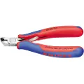 Knipex 64 42 115, Endekuttende tang, Stål, Blå, Rød, 115 mm, 69 g