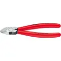 Knipex 72 51 160, Diagonal tang, Kromvanadiumstål, Plast, Rød, 160 mm, 166 g