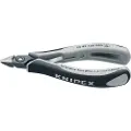 Knipex 79 42 125 ESD, Diagonal tang, Kromvanadiumstål, Plast, Sort, Grå, 125 mm, 58 g