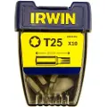 Irwin bit 1/4 25 mm Torx T25 10 stykker (10504354)