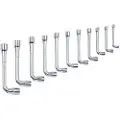 Bahco Metric Double End Offset With 12x6 Point Dynamic-drive Profile 12 Pack Socket Set Pipegaffelnøkkel