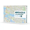 Adlibris Puslespill MyPuzzle Stockholm 1000 brikker