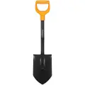 Fiskars 1014809, Hagespade, Plast, Stål, Sort, Oransje, Taper, D-formet, 800 mm