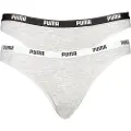 Puma Bikini Underwear Women (2-Pack), Clothing, Grey/Grey, 5
