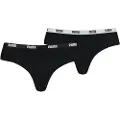 Puma Microfiber Brazilian Women (2-Pack), Clothing, Black, 5