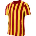 Nike Striped Kortarmet T-skjorte