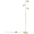 QAZQA Moderne gulvlampe messing 3-lys - Jeana