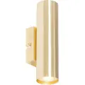 QAZQA Moderne vegglampe messing 2-lys - Jeana