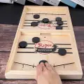 24hShop Flying Puck Game - Slyngepuckbrettspill med fart og vifte