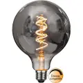 Star Trading Dekoration LED filament E27 G125 Smoked