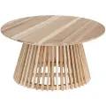 Kave Home Kave HomeJEANETTE sofabord Ø 80 cmBrunSofabordFra Homeroom