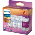 Signify LED-lyspære Spot 2.6W/922-927 (35W) 36° WarmGlow Dimmable 3-pack GU10