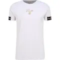 SikSilk Exposed Tape Raglan Gym Kortarmet T-skjorte