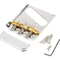 Fender 3-Saddle Top-Load/String-Through Tele Bro m / Messing Sadler