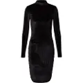 Urban Classics Velvet For Turtle Neck Kjole
