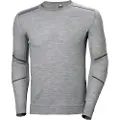 Helly Hansen T-shirt Lifa Base 75106 l/ærme grå XL