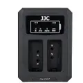 JJC Kameralader Dual Channel Dual USB Lader For Canon Lp-e17