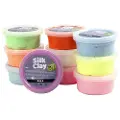 Creative Company Silk Clay - Basic Colours (10 x 40 g)
