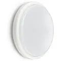 Philips WL070V, Overflatebehandlet, Rund, 4000 K, IP65, Hvit