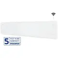 Adax Glas Varmeliste Clea L 06 KWT, 600W 230V med WiFi, hvid