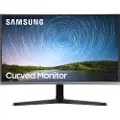 Samsung C32R500FHP - CR50 Series - LED-skjerm - kurvet - 32 (31.5 synlig) - 1920 x 1080 Full HD (1080p) @ 75 Hz - VA - 300 cd/m² - 3000:1 - 4 ms - HDMI, VGA - mørkeblå/grå