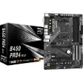 Asrock B450 Pro4 - Hovedkort - ATX - Socket AM4 - AMD B450 Chipset - USB 3.1 Gen 1, USB-C Gen2, USB 3.1 Gen 2 - Gigabit LAN - innbygd grafikk (CPU kreves) - HD-lyd (8-kanalers)