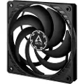 Arctic P12 Slim PWM PST - Kabinettvifte - 120mm - Svart - 23 dBA