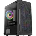 Aerocool - micro ATX - Kabinett - Tower - Svart