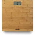 Tristar WG-2432, Elektronisk personvekt, 180 kg, 100 g, Bamboo, g, oz, kg, lb, firkant