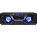 Denver BTB-410, 12,7 cm, 5,07 cm, 40 W, Ledning & Trådløs, Stereo bærbar høyttaler, Sort