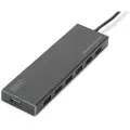 Digitus 7-porters Usb 3.0-hub Med 5v/ Strømforsyning Adapter 3.5a