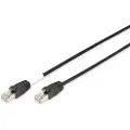 Digitus Professional patch cable - 10 m - black - Svart - 10 meter