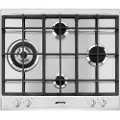 Smeg Selezione P261xgh Gasskomfyr 60 Cm