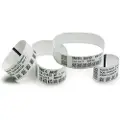 Zebra Z-Band Direct Pediatric - Polypropylen (PP) - adhesiv - 25.4 x 177.8 mm 250 stk håndleddsbånd - for Zebra HC100 Patient I.D. Solution