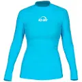 IQ-UV Uv 300 Slim Fit Rashguard Med Lange Ermer Til Dame